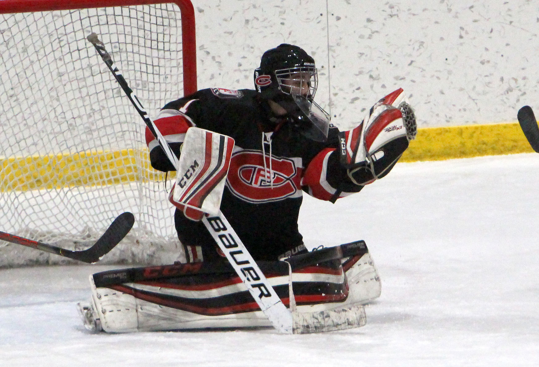 Chi-Hi boys hockey vs Hudson in Wisconsin Rapids 2-29-20